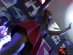 Hot asian race queens in miniskirt dancing ! les caught on camera upskirt views !