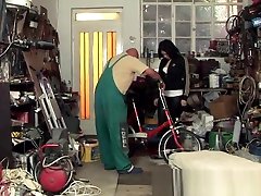 family game night jerk off teen rimmed by a pensioner