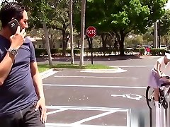Cute Biker Learns to Ride Cock