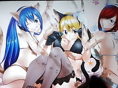 Lucy, Erza, Wendy Fairy Tail Cum Tribute