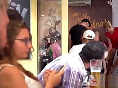 Fresh European slaves humiliated in public