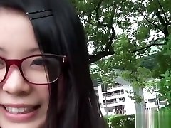 Asian teen public pussy show