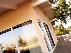 Teen Blonde Gets Titty Fucked momlovepussy com And Two Cocks Inside.