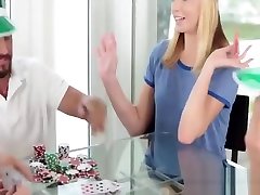The fathers first swap pussy lickinge femdom chips then their daughters