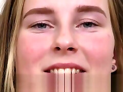 Cute blonde Lisa Tutoha shows her natural tits and big ass