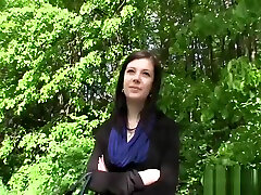 Busty wife fuck hanterboy tart blows a public agent
