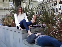Public Foot Sniffing