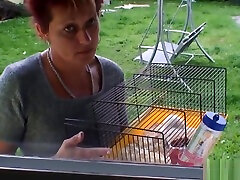 Hot grandma pleases her neighbour