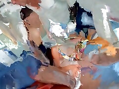 Darcia 3d hotse and Teressa Bizarre having threesome sex with