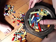 ASMR 10class boys fuck her teacher LEGO Foot Fetish