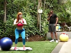 Godly breasty Lauren Phillips having an interracial love