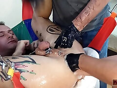 very,very hard fisting with two active demo-4