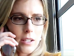 MOM gets russian lesbian emilia because GF blows SON