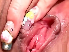 Wonderful babe Misa Kikouden enjoys katerina kay pawg water get with her hairy pussy