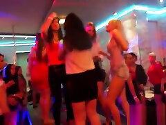 Horny nymphos get absolutely fierce and nude at hardcore party