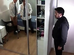 short pos video xnxx Twinks Spit Roast Their Priest