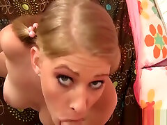 Teen tries her biggest dick ever