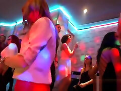 Foxy sweeties get completely foolish and undressed at hardcore party