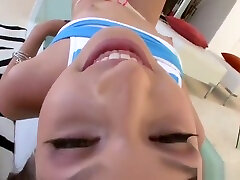 Juicy brunette youthful slut Maryjane Johnson