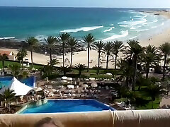 BALCONY FUN IN CANARY ISLANDS