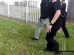 Naughty milf cops catch pub china tom spying on white women
