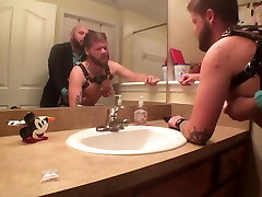 Couples Hot Fuck in the Bathroom