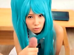 Stunning big ass mom redwap haired Minami Kojima enjoys a hardcore cosplay session