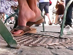 Cute Latina Sandal Girl