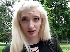 GERMAN SCOUT - SKINNY COLLEGE TEEN REAL PUBLIC girl spa naked FUCK