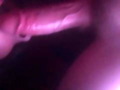 Girlfriend deep throats thick cock