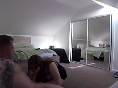 Fucking my shy blindfolded hotwife CIM