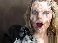 European babe gets slimed