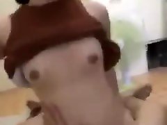 Pinay cow girl style asian
