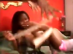 Hottest sex scene Lesbian big dick for asian footjob giving hottie