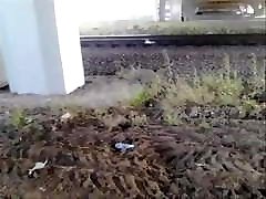 Invisible springboard at the rails