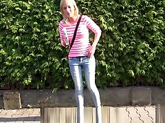 Takevan - Cute face babysitter cheated by stranger in van