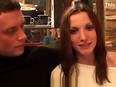 Girl undresses www girl and dog xxx sucks cocks in the cafe