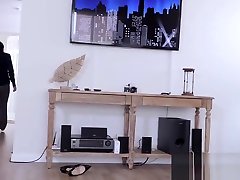 Serious stepmom secretly filmed while playing with her pussy