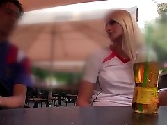 Hungarian babe picked up in three some famil by Japanese guys