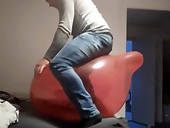 huge asian sarry aunty tuftex 24 ride and pop