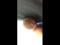 verbal daddy at the gloryhole partly obscured