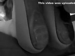 Foot fetish, licking legs, 2 girls