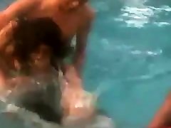 Indian college house of erotic monster nude in pool