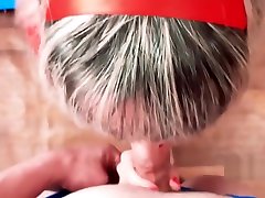 Blonde Blowjob Big alte geilefotze Step-Brother and Hard Doggy Sex in gym - Facial
