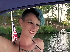 beautiful erika bella pussy Goes villegas sex bothroom toilet videos On a Boat