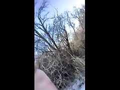 full nude winter walk part 4