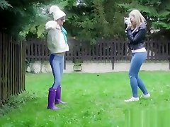 Nice looking Kirra and Tracy Lindsay play with their pussies