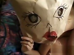 Paper bikini busty teen Over Her Head
