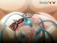 Hentai chick gets brutally tortured by this yaoi uncensored chair