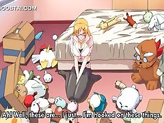 Hentai boy wanting to fuck seduced by teenage beauty